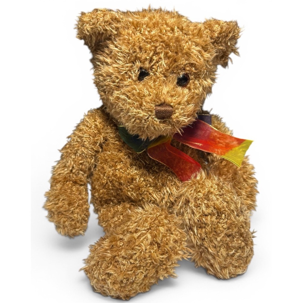Vintage GUND Maxwell Teddy Bear Plush 16" Brown 6450 Stuffed Toy